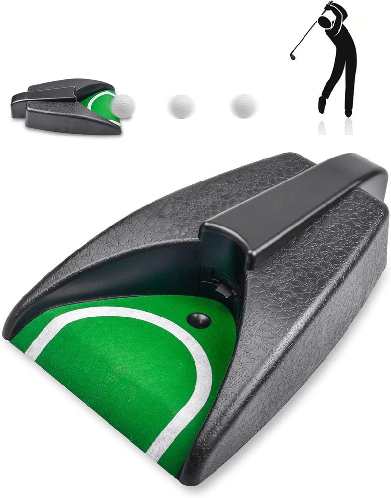 Dorytin Golf Automatic Putting Cup, Practice Return Machine, Auto Putting Returner, Indoor/Outdoor Yard Office - Image 1